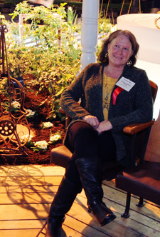 Jill Nunemaker at the 2012 NW Flower and Garden Show
